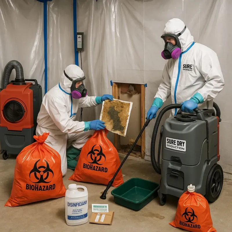 Contaminated Water Handling Protocols process in Lexington, OH