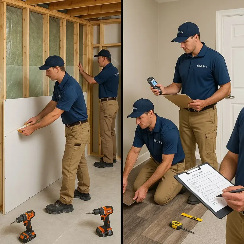 Repairs and Reconstruction process in Lexington, OH
