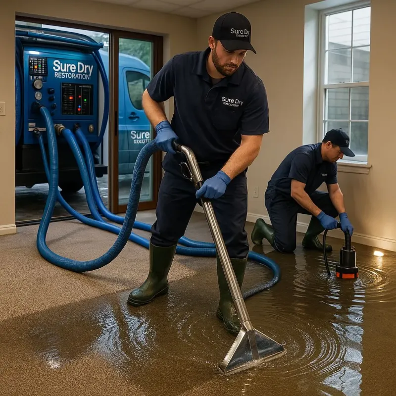 Water Extraction and Removal process in Lexington, OH